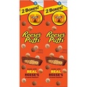 Reese S Puffs  Chocolatey Peanut Butter Cereal  2 Boxes  51.4 Oz