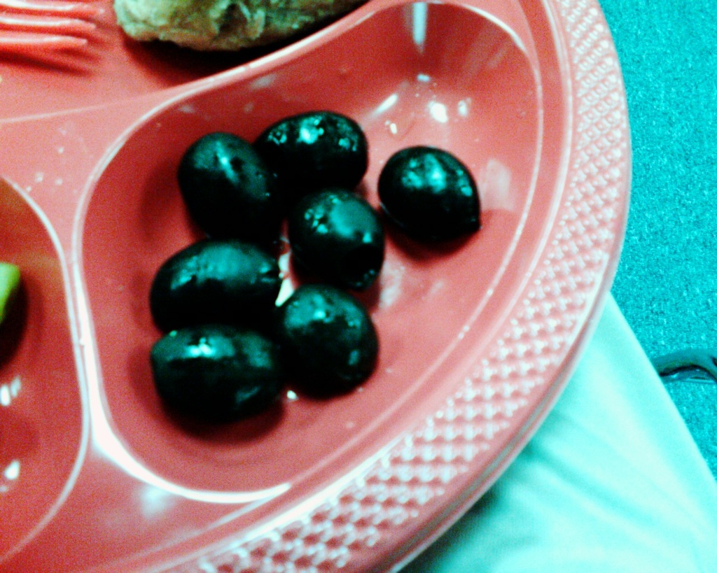 Whole Black Olives