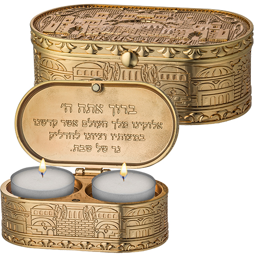 [UK49858] פמוט מוזהב 